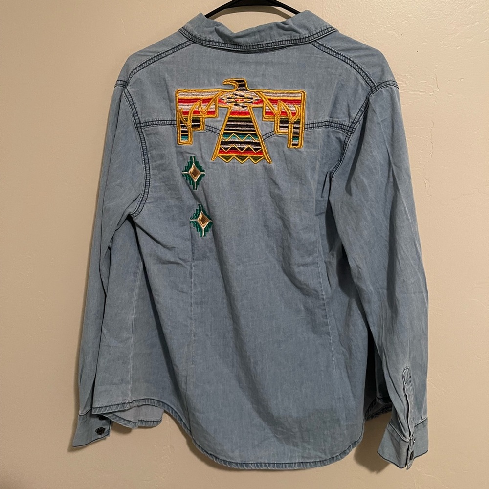 Blue with T bird cover piece